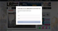 Desktop Screenshot of lablackpost.com